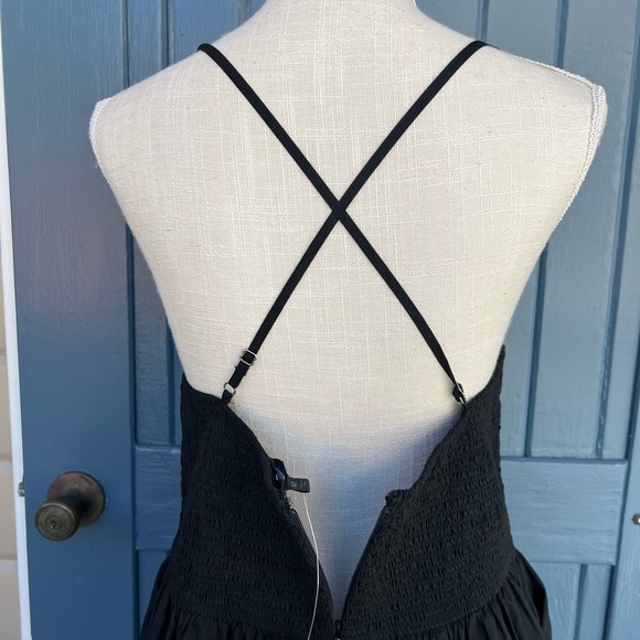 J.Crew: Friday Dress In Cotton Poplin with pockets Women Size XL Tall - Picture 5 of 8